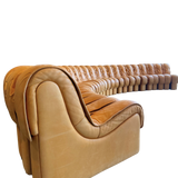 Vintage 1970s De Sede DS600 Nonstop 'Snake' Sectional Sofa