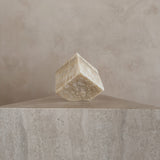 Honey Veined Onyx Cube Object