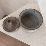 Speckled Sand Glaze Lidded Studio Ceramic Jar
