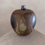 Ash and Iron Glaze Studio Pottery Vessel
