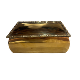 Polished Brass Keepsake Box