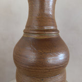 Sienna Drip Glaze Studio Pottery Vase