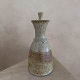 Speckled Cream Lidded Studio Ceramic Vessel