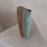 Seafoam Glaze Studio Pottery Vase