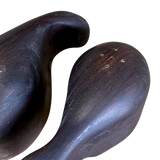 Rosewood Salt + Pepper Shakers