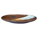Earth Tone Ceramic Plate