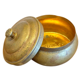 Etched Brass Lidded Box