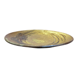 Green Glazed Studio Pottery Platter