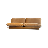 Handcrafted Wood Frame Low Daybed / Two Seat Sofa
