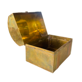 Mixed Metal Lidded Chest