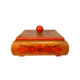 Painted Wood Stash Box