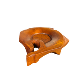 1960's Wood Carved Sculptural Catch All