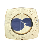 Ceramic Glazed Cobalt Accent Tray