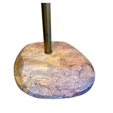 1970s Natural Rock Base Table Lamp