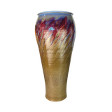 Extra Large Drip Glazed Studio Pottery Vessel