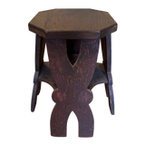 Hand Carved Masonic Stools