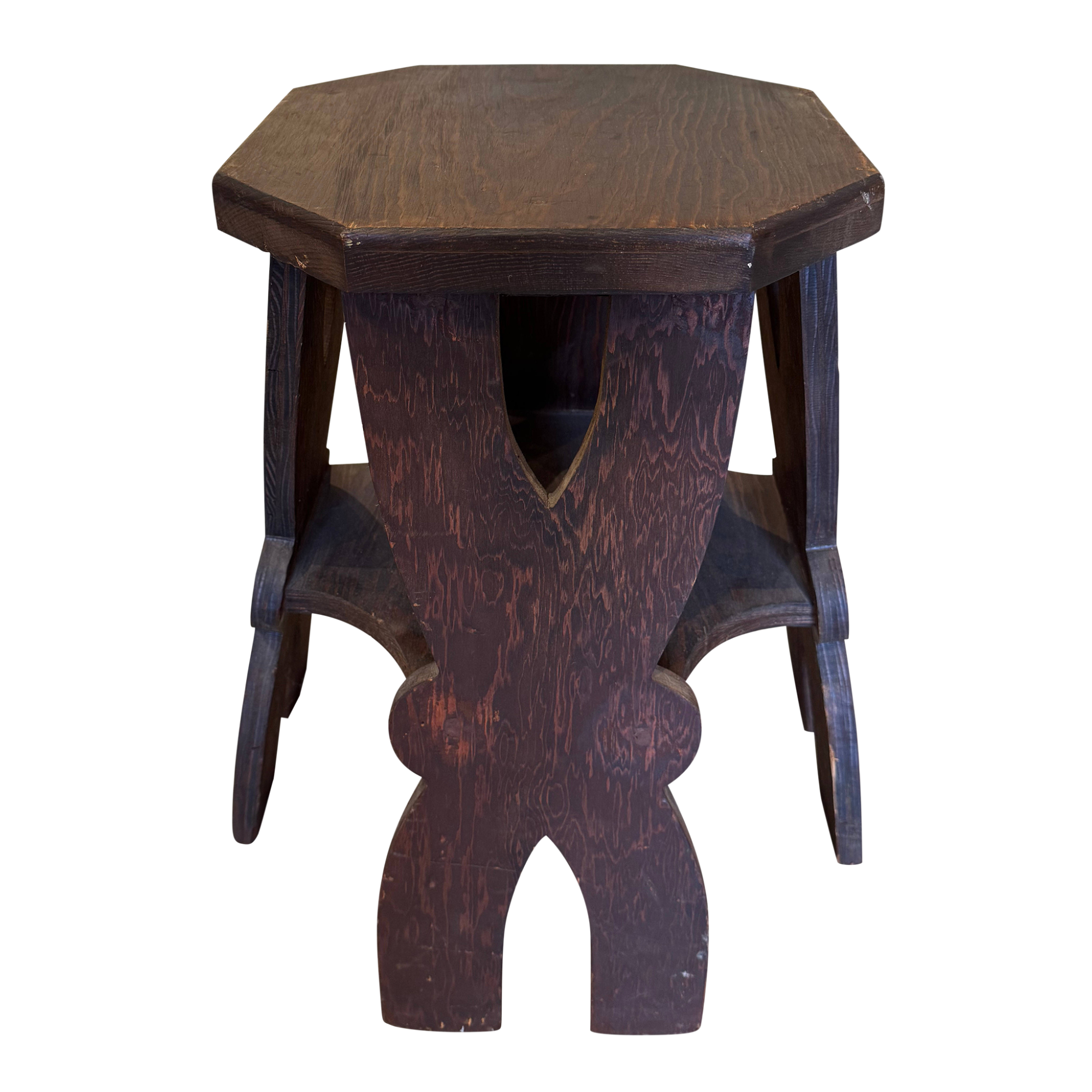 Hand Carved Masonic Stools