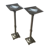 Pair of Brass Table Lamps With Dimmer